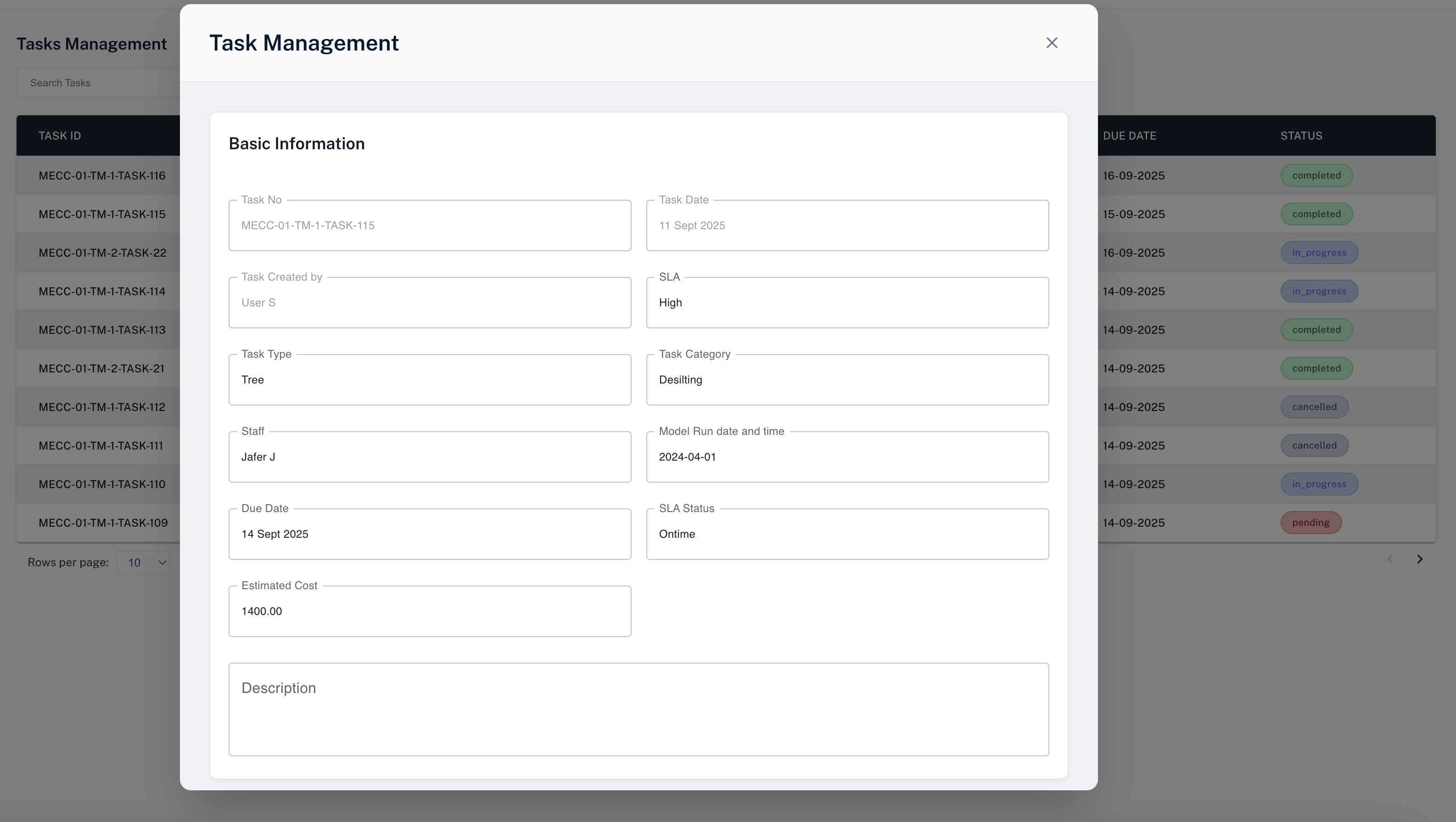 Task Management